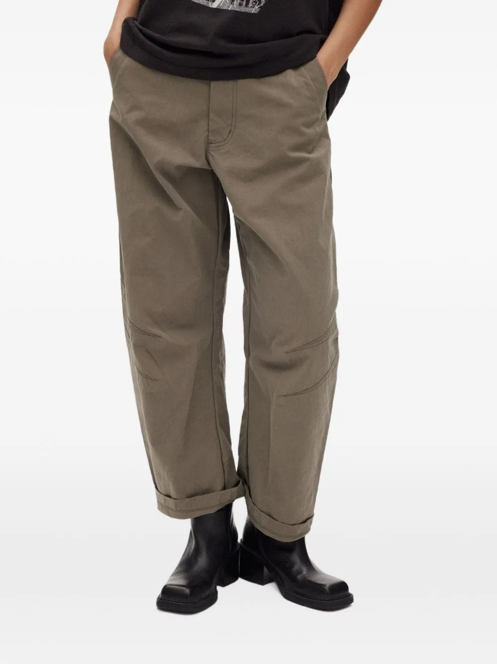 October Panelled Wide-Leg Trousers by RABENS SALONER