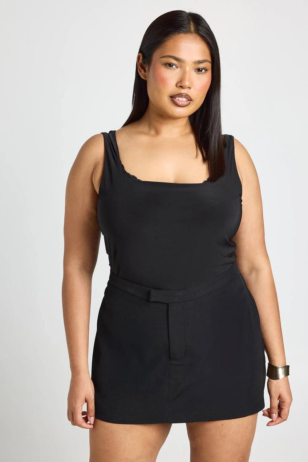 Tailored Mini Skort by boohoo