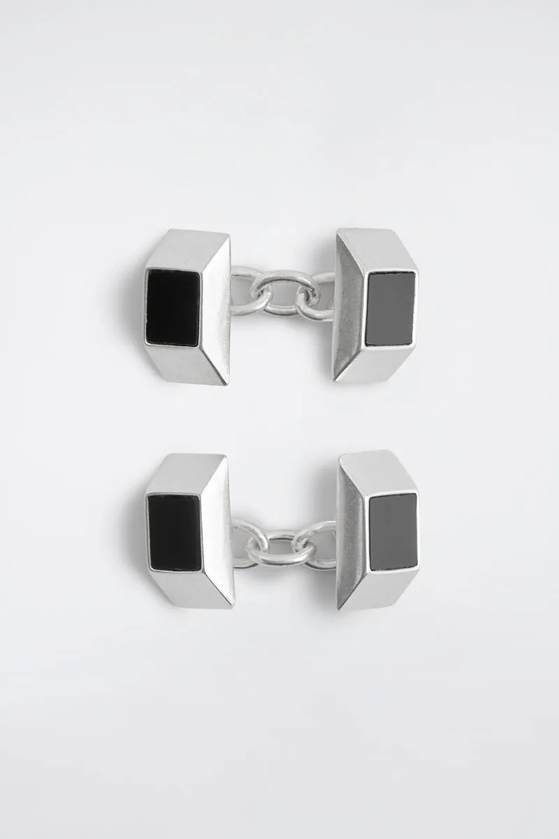 Faceted Agate Cufflinks by COS