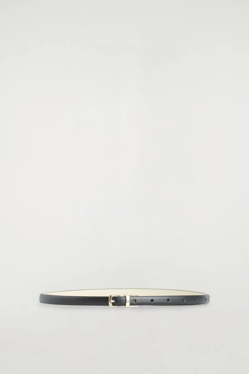 Reversible Slim Leather Belt by COS