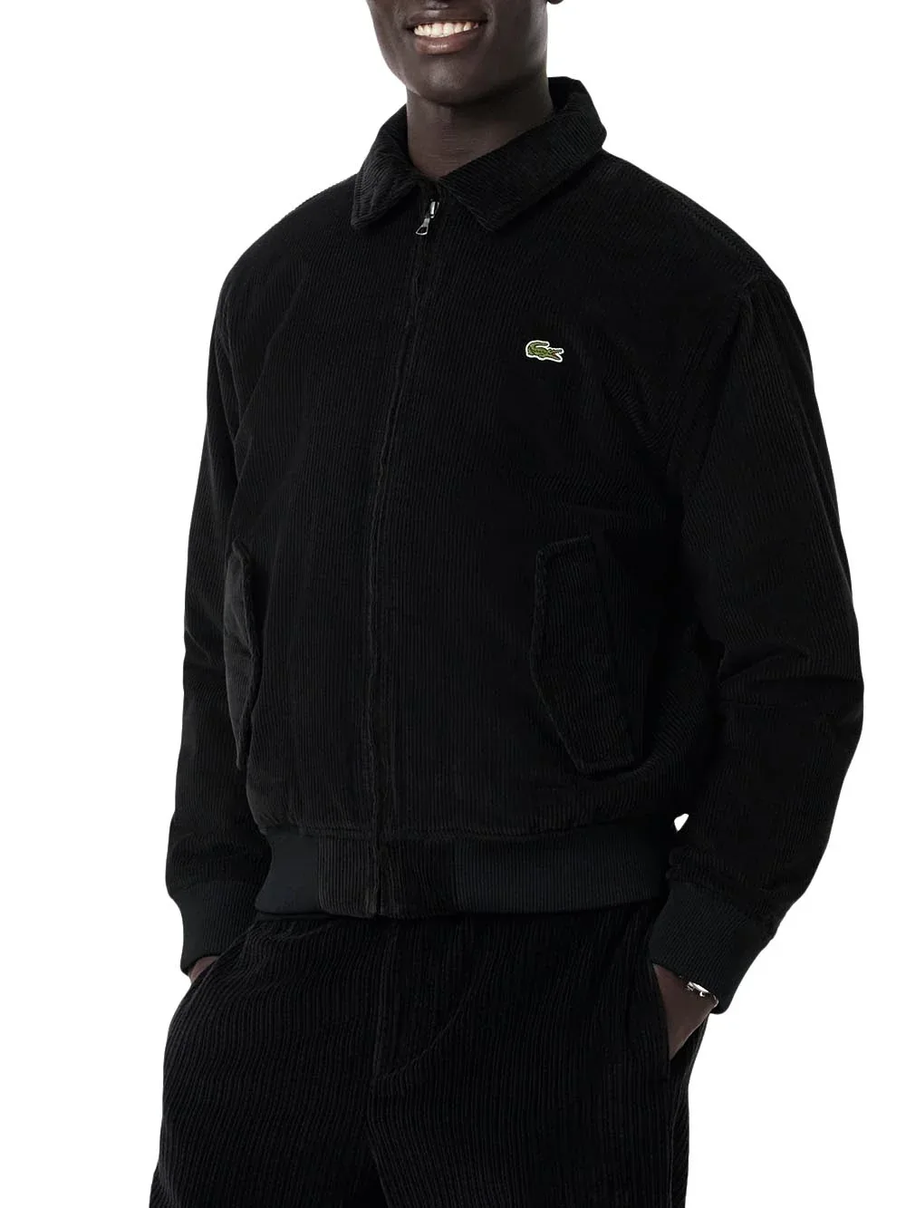 Classic Collar Corduroy Jacket by Lacoste