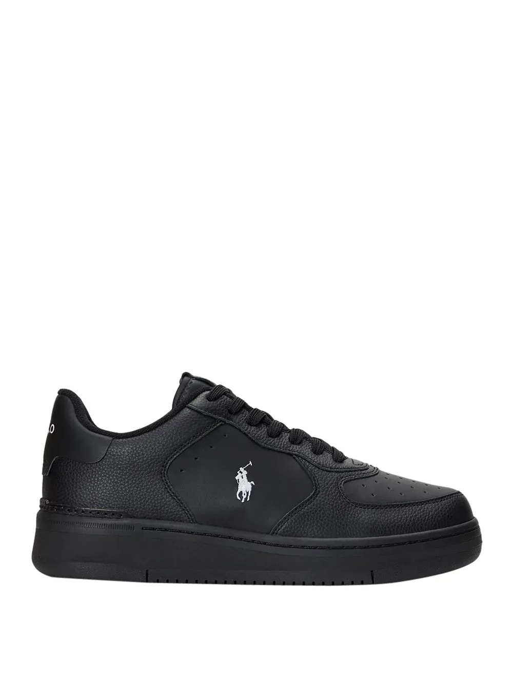 Perforated Logo Low-Top Sneakers by Polo Ralph Lauren