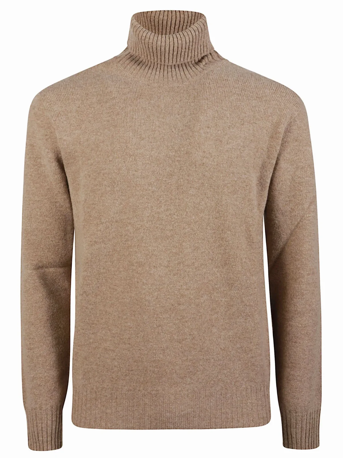 Regular-Fit Soft Virgin Wool Turtleneck Sweater by Altea