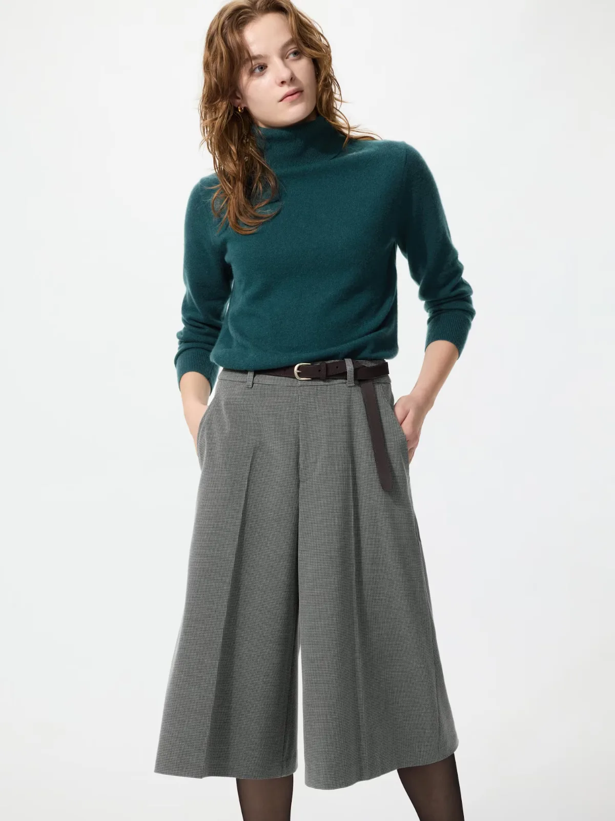 Smart Culottes Print by UNIQLO