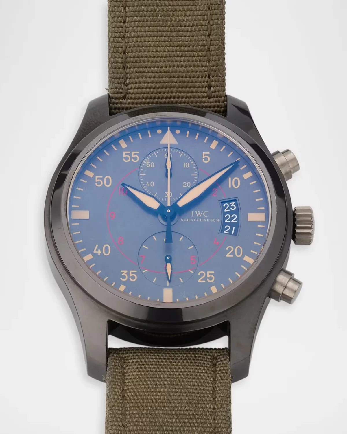 IWC Pilot's Chronograph Top Gun Miramar 46mm Vintage 2012-2016 Watch by Vintage Watches