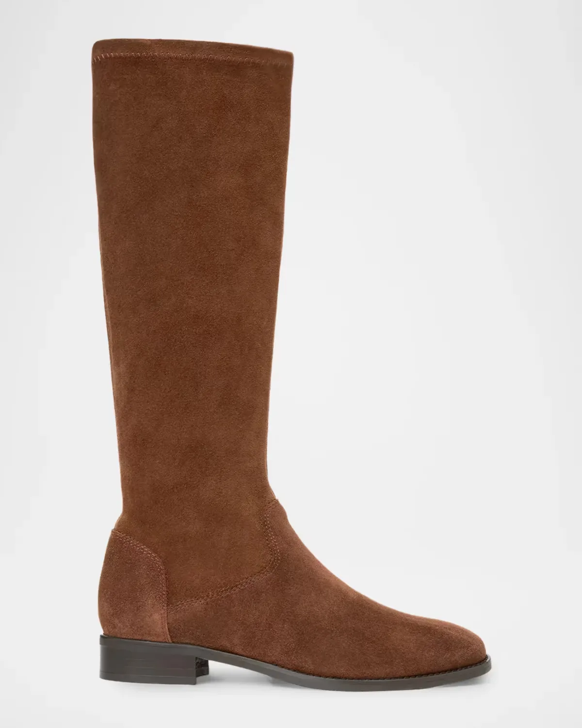 25mm Sabrena Waterproof Suede Knee-High Boots