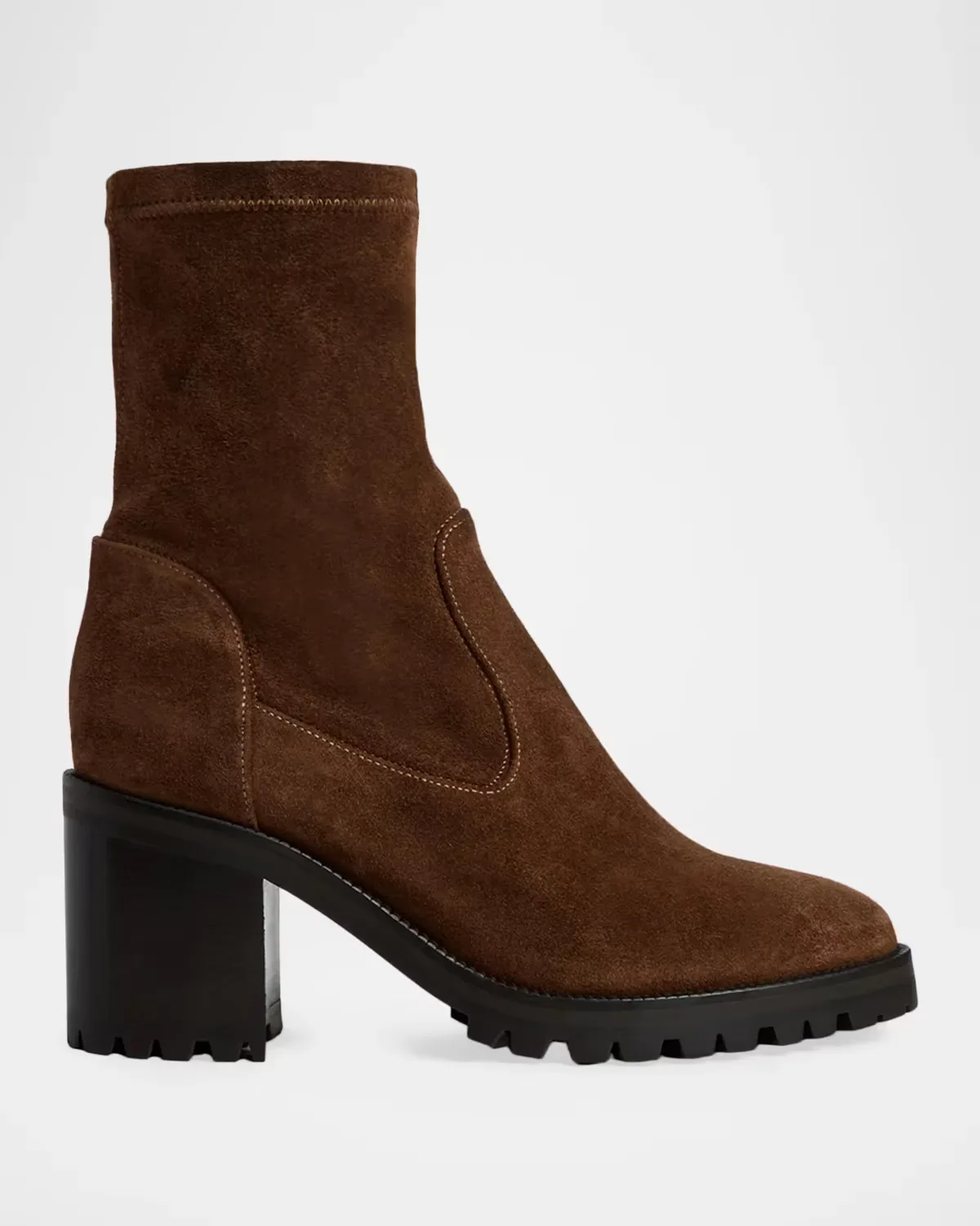 75mm Joplin Waterproof Suede Ankle Boots by Aquatalia