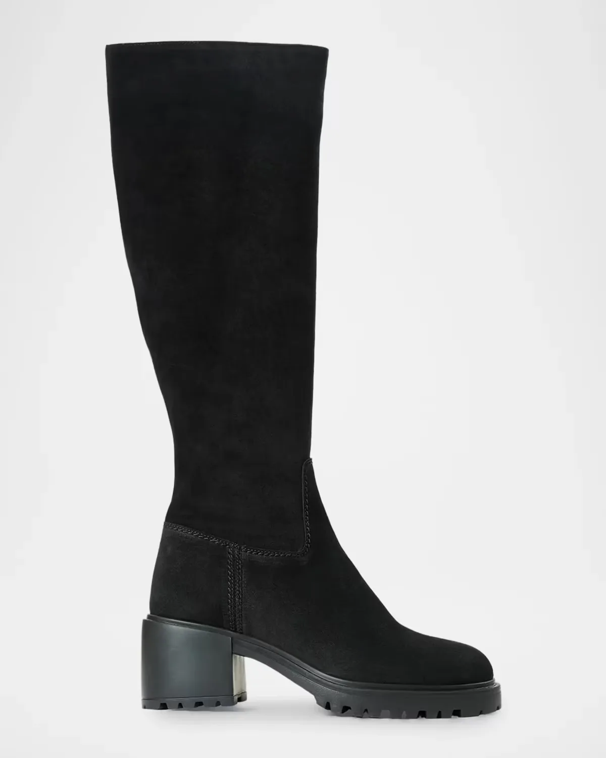65mm Delilah Suede Knee-High Boots