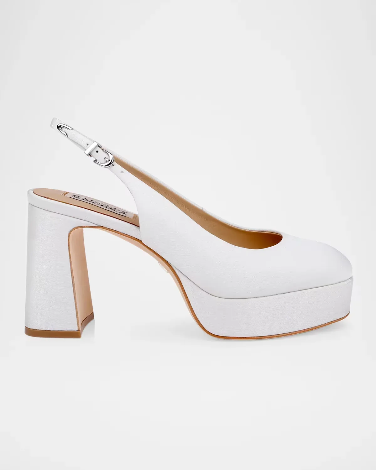 Rylan 90MM Block-Heel Slingback Pumps by Badgley Mischka
