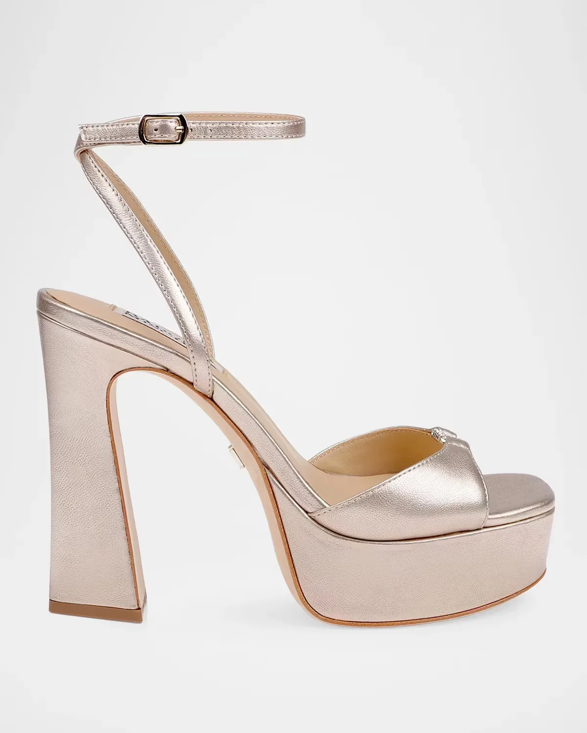 Romina II 120MM Leather Sandals by Badgley Mischka