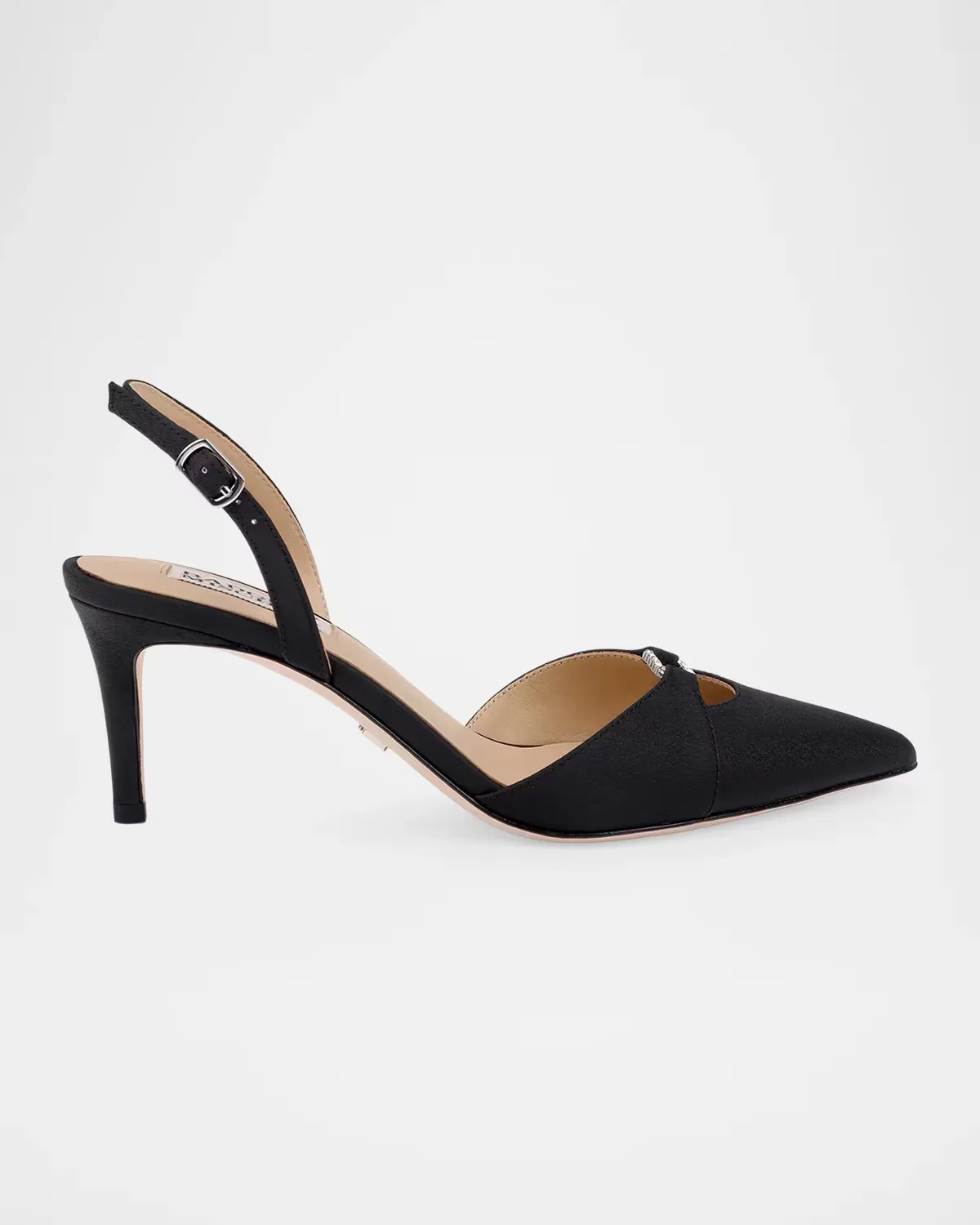 Roger 63MM Satin Pumps by Badgley Mischka
