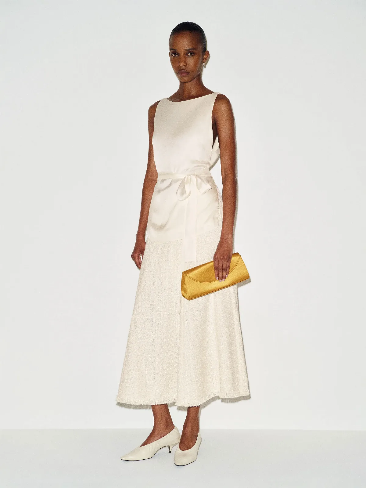 Ephron Silk Twill Top by Reformation