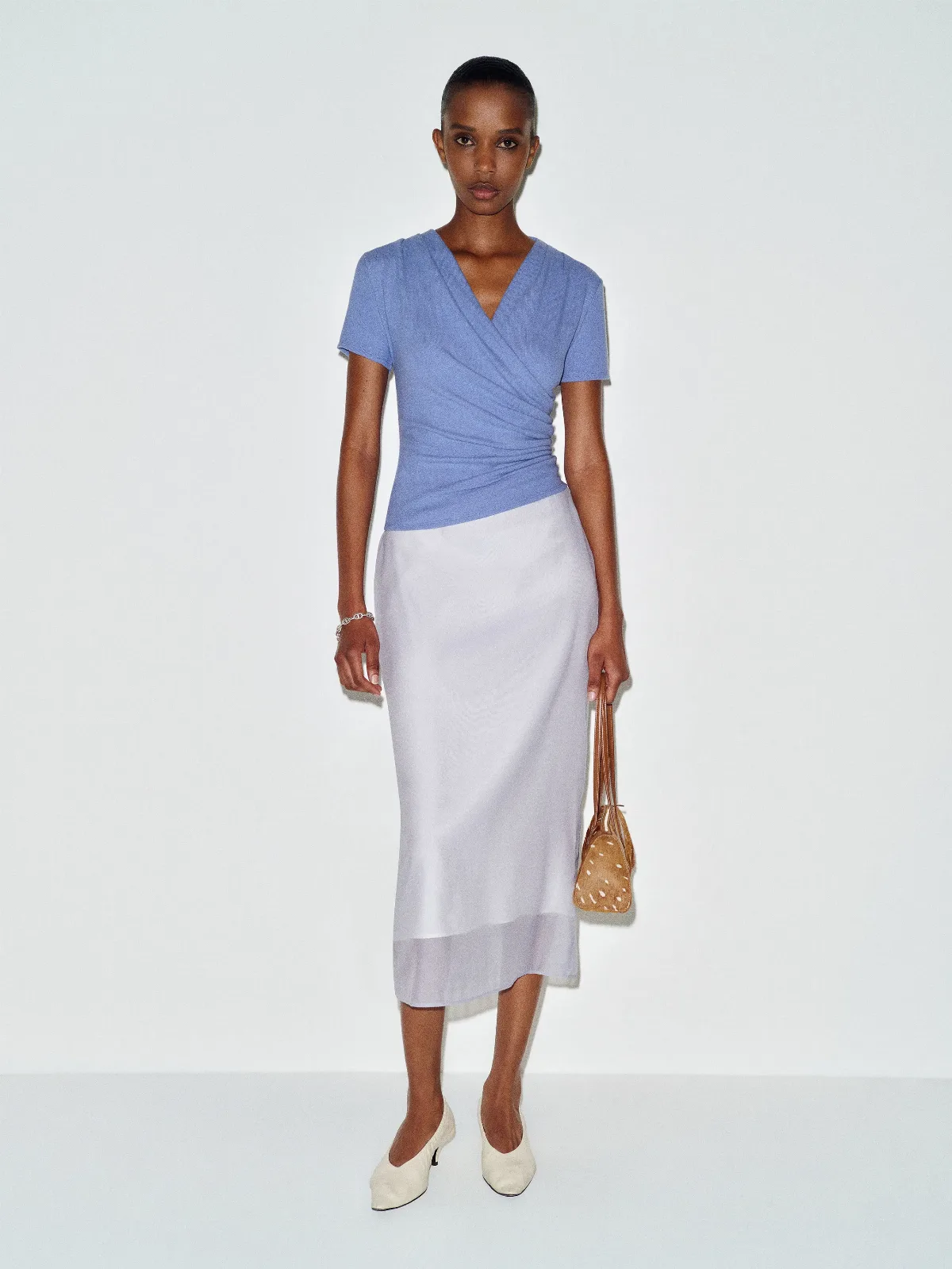 Larah Knit Top Neptune by Reformation