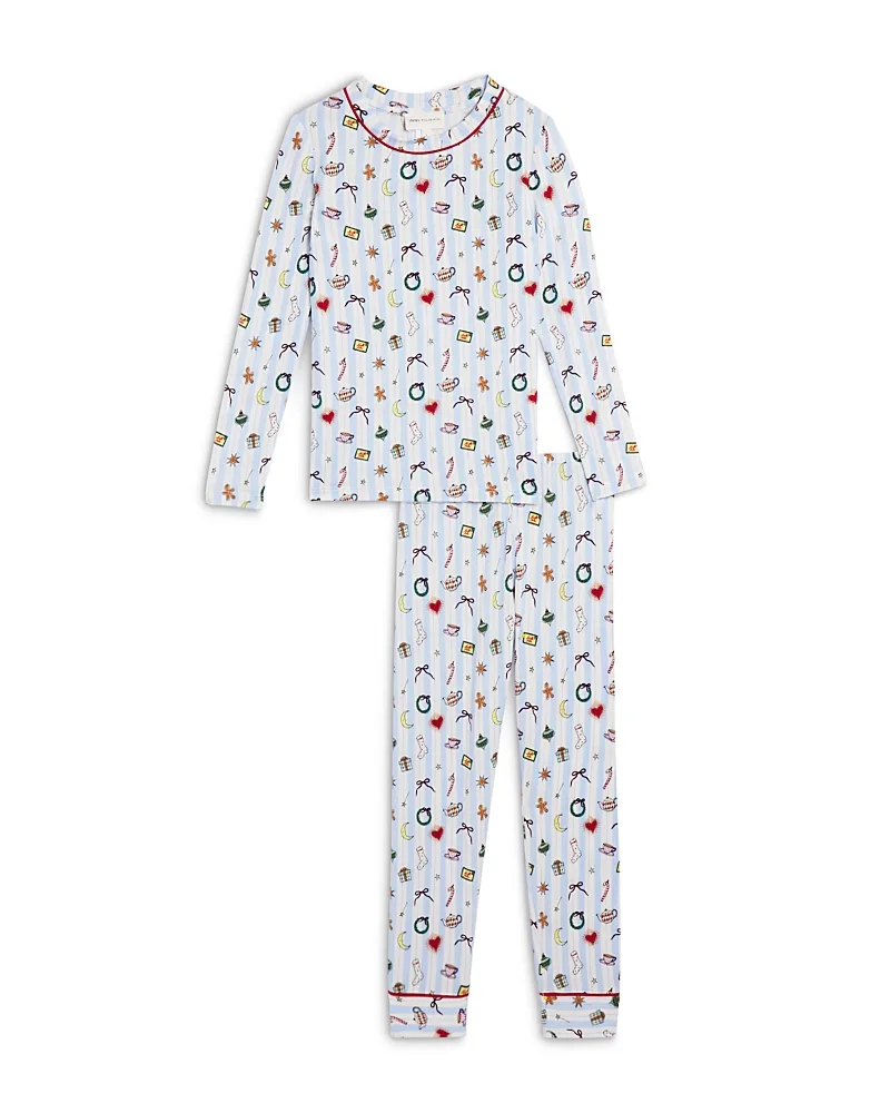 Printed Long Sleeve Pj Set by Eberjey