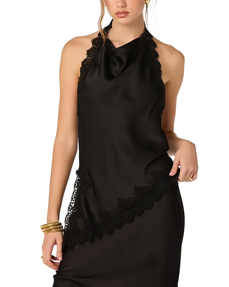 Amira Lace Trim Top by ASTR