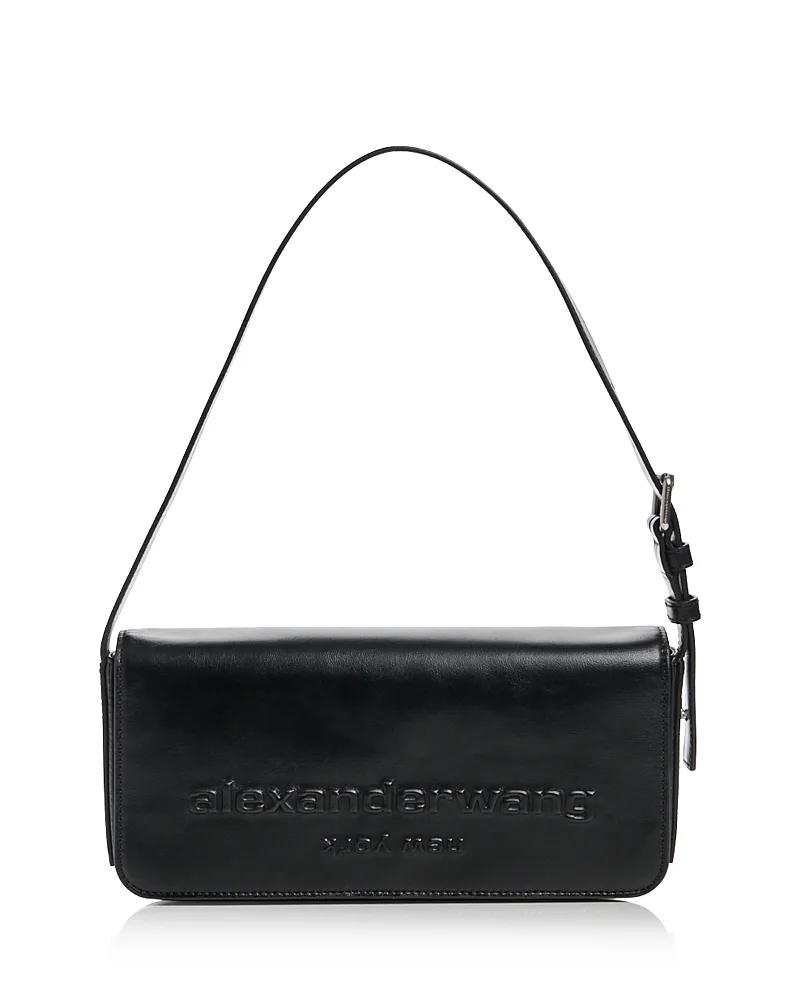 Punch Flap Leather Shoulder Bag by Alexanderwang