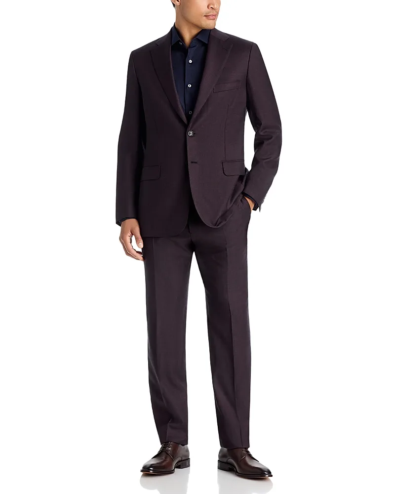 Brunico Tonal Plaid Classic Fit Suit