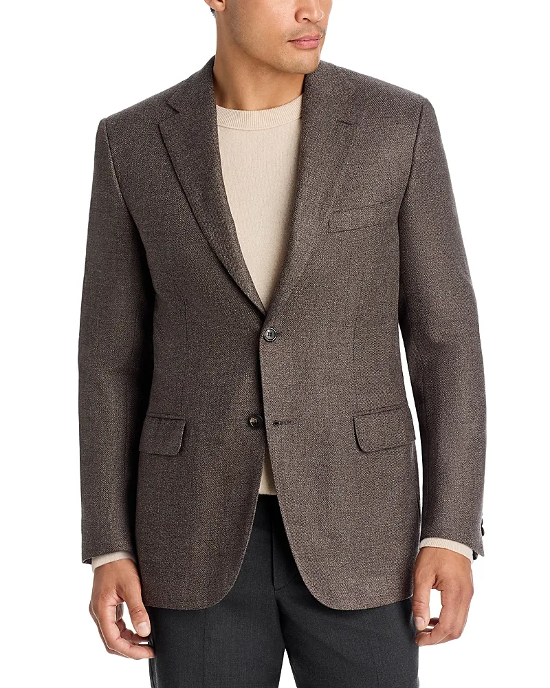 Ravello Melange Twill Regular Fit Sport Coat