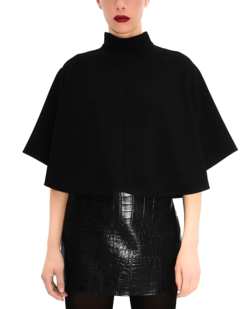 Verica Croc Texture Mini Skirt by AGOLDE