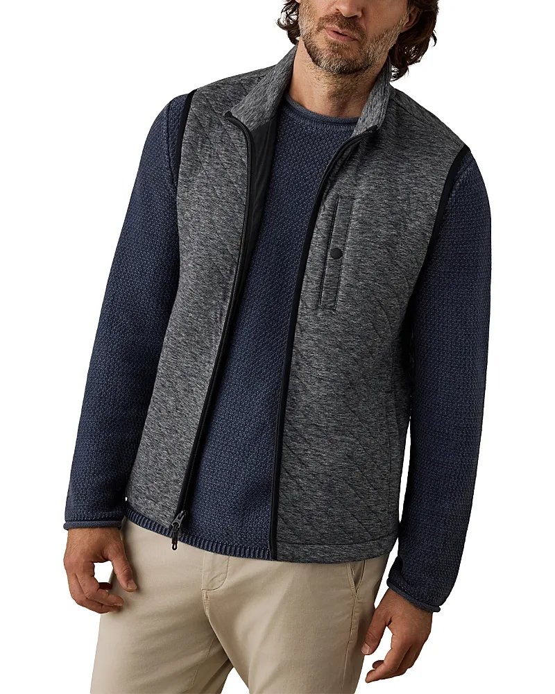Epic Quilted Fleece Vest by Faherty