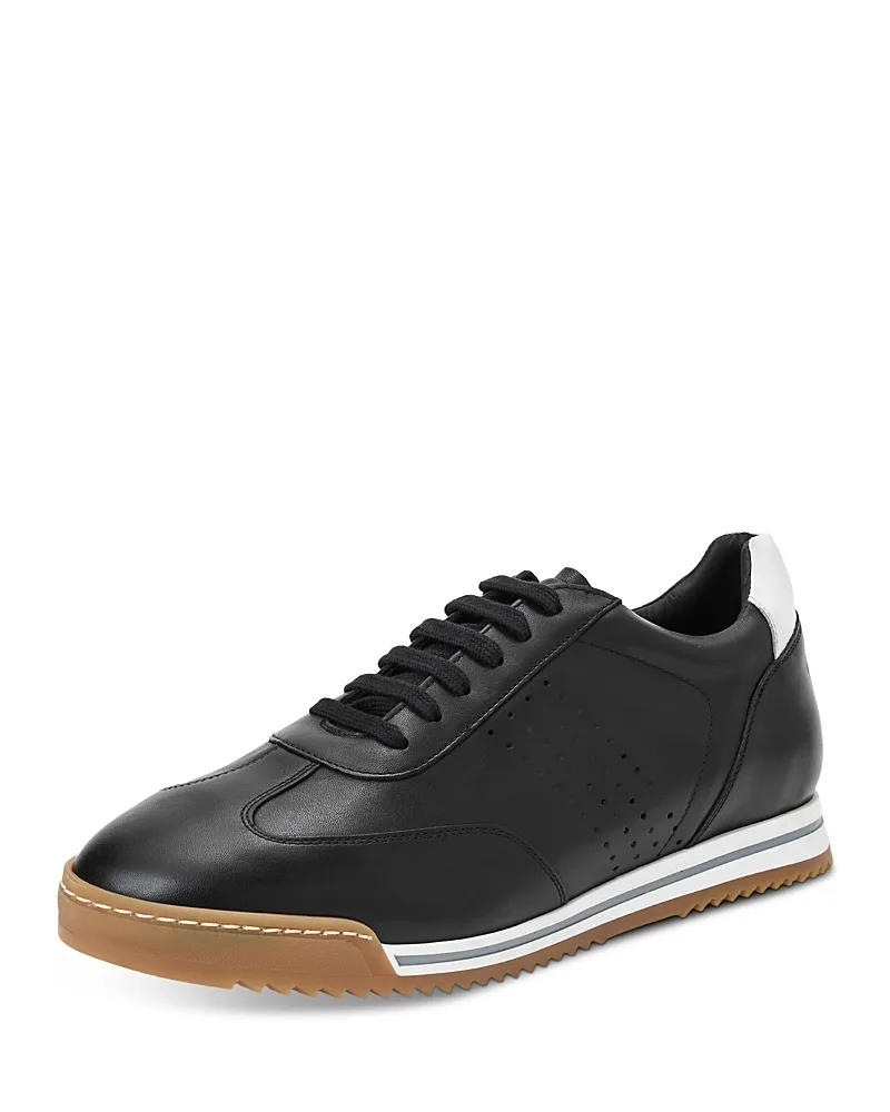Brozzi Leather Low Top Sneakers