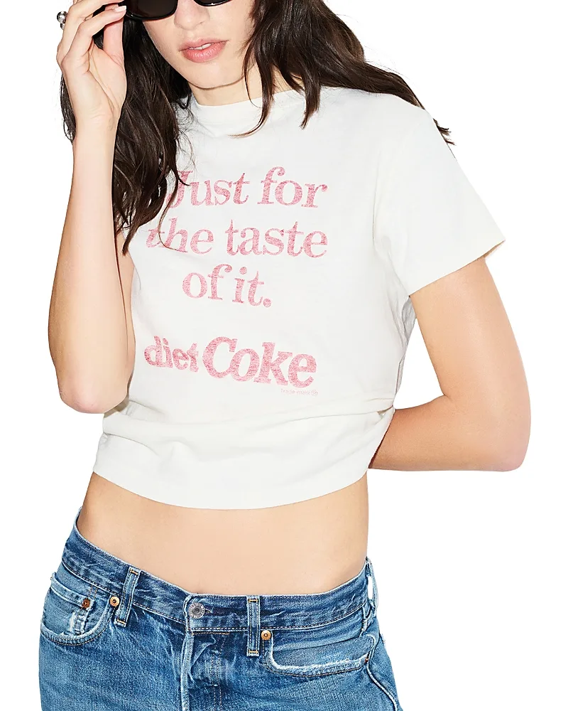 Classic Cotton Diet Coke Tee by Re/Done