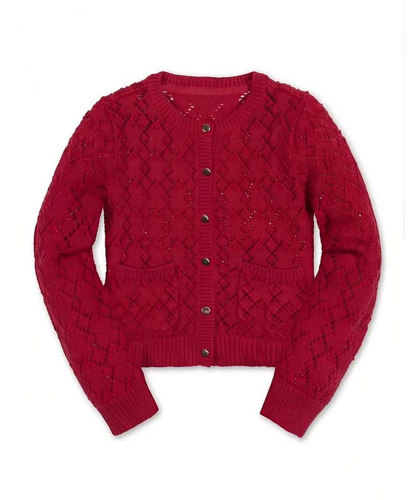 Pointelle Cardigan Sweater by Hope & Henry