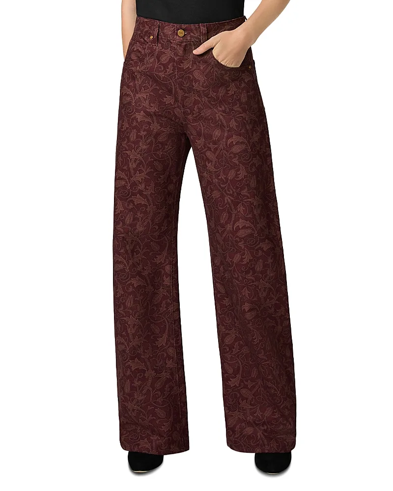 Arellia High Rise Wide Leg Jeans by PAIGE