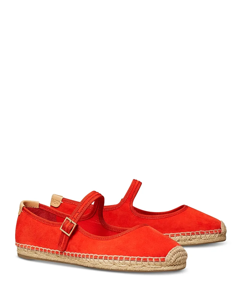 Mary Jane Espadrille Flats by Tory Burch
