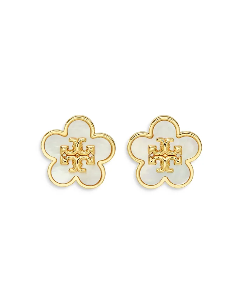 Kira Flower Stud Earrings by Tory Burch
