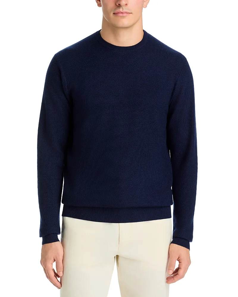 Autumn Crest Honeycomb Wool Blend Sweater by Peter Millar