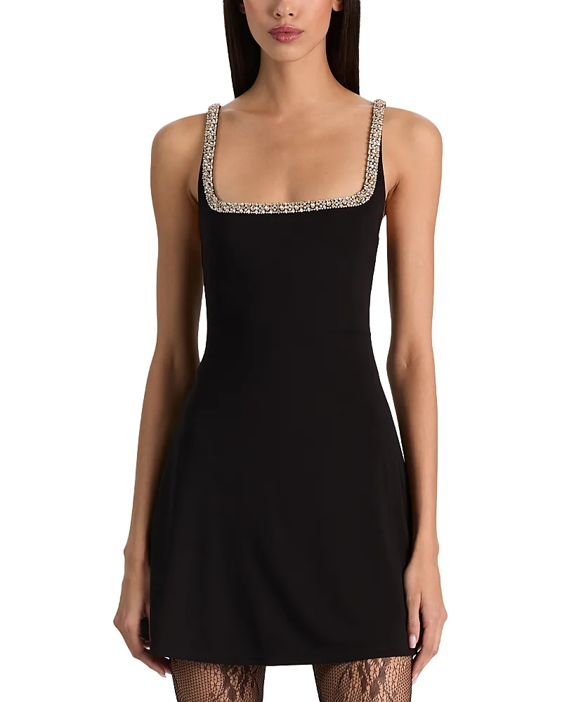 Julia Embellished Mini Dress by Alice And Olivia