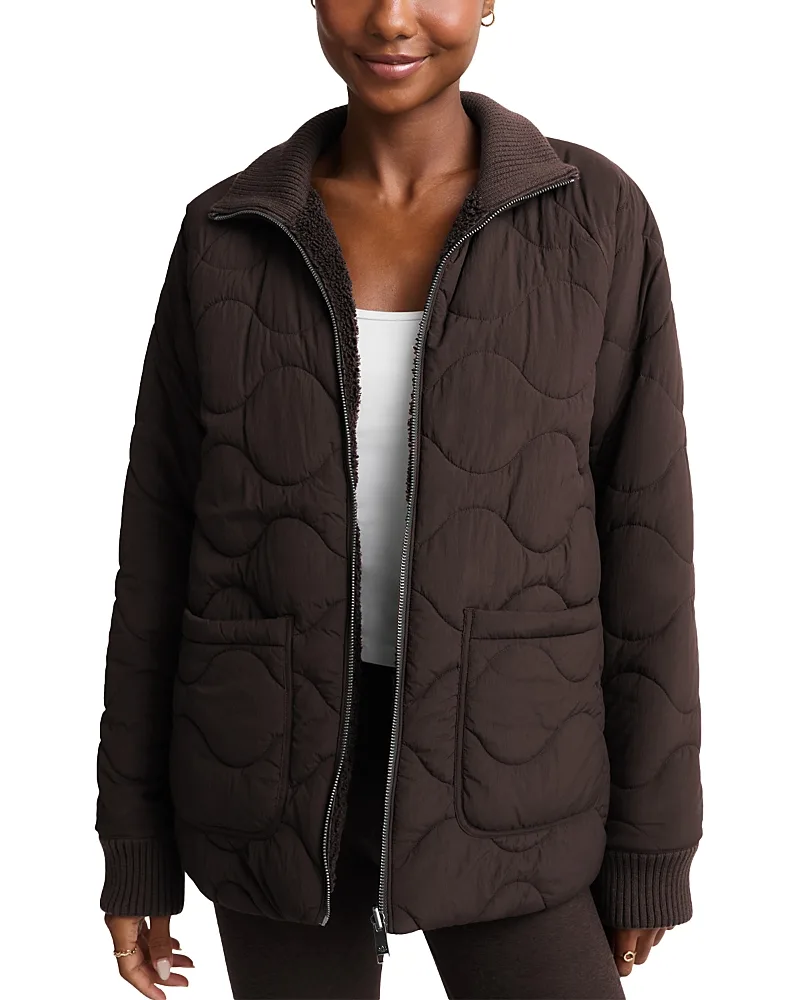 Roam Quilted Reversible Jacket by Beyond Yoga