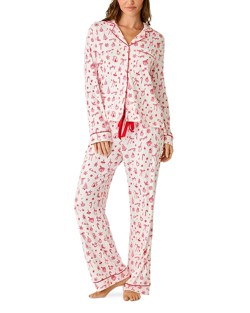 Femme De Noel Long Sleeve Pajama Set by PJ Salvage