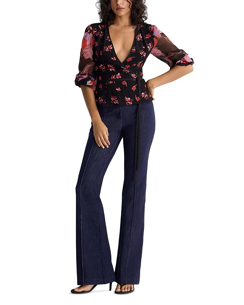 Flora Wrap Top by Diane Von Furstenberg