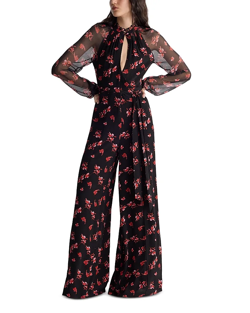Keira Wide Leg Jumpsuit by Diane Von Furstenberg