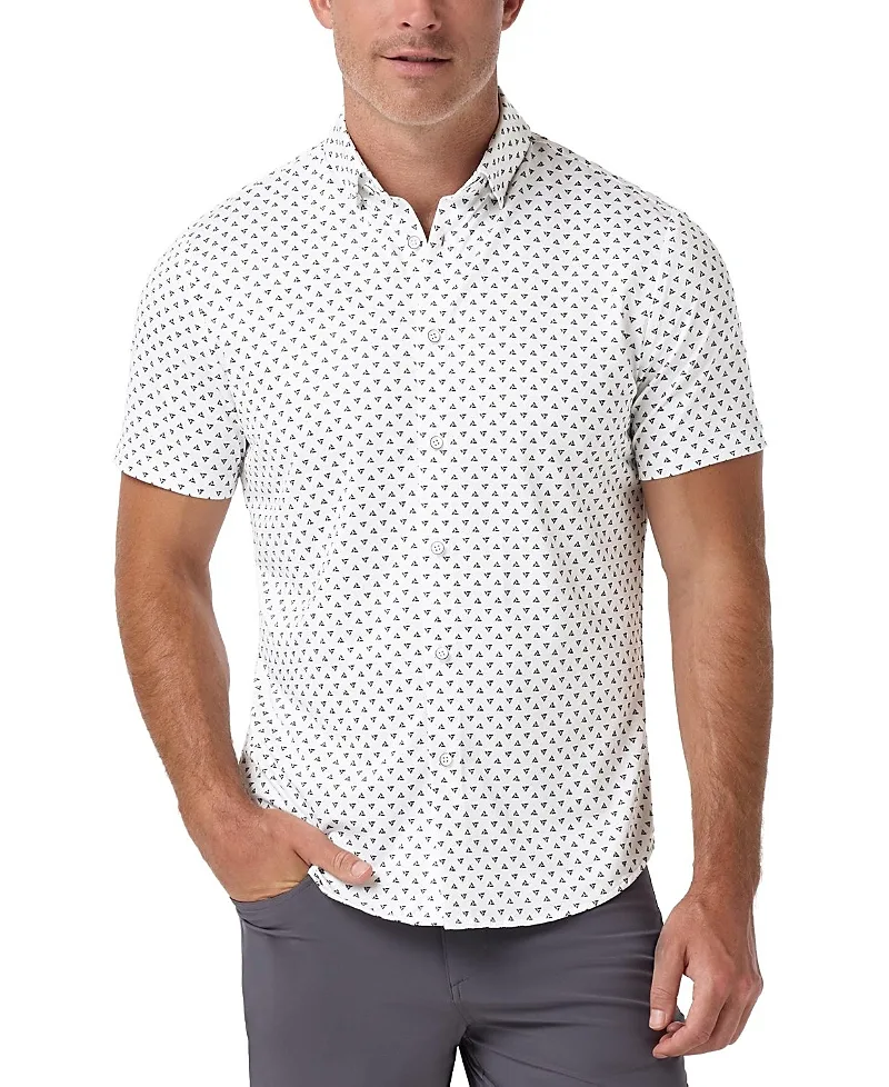 Halyard Short Sleeve Dress Shirt by Mizzen+main