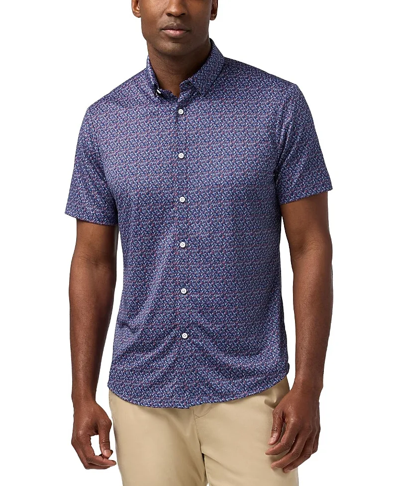 Halyard Short Sleeve Dress Shirt by Mizzen+main