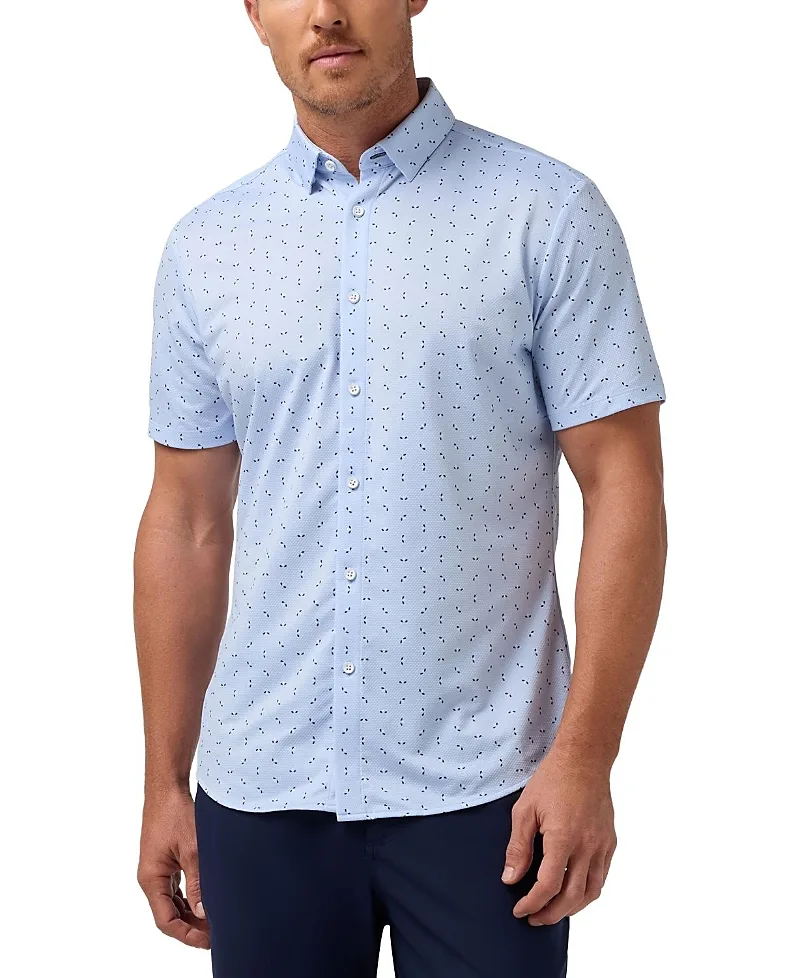 Halyard Short Sleeve Dress Shirt by Mizzen+main