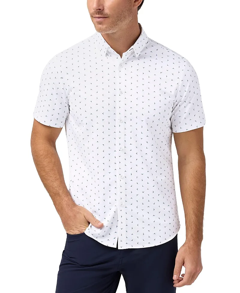 Halyard Short Sleeve Dress Shirt by Mizzen+main