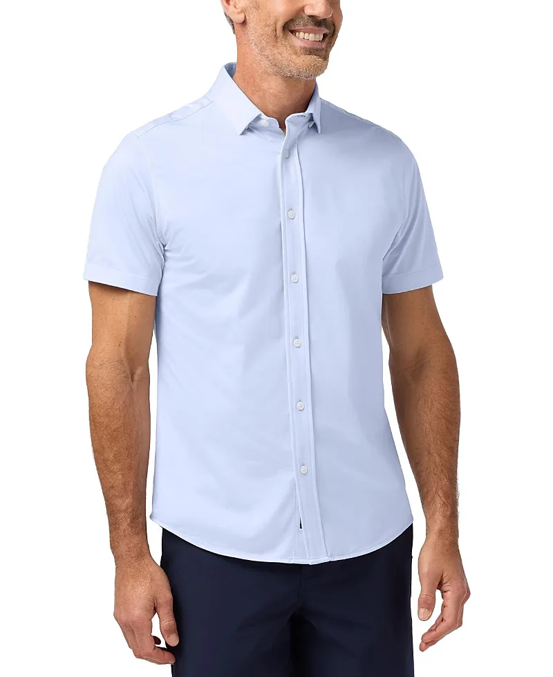 Newport Short Sleeve Dress Trim Fit Shirt by Mizzen+main