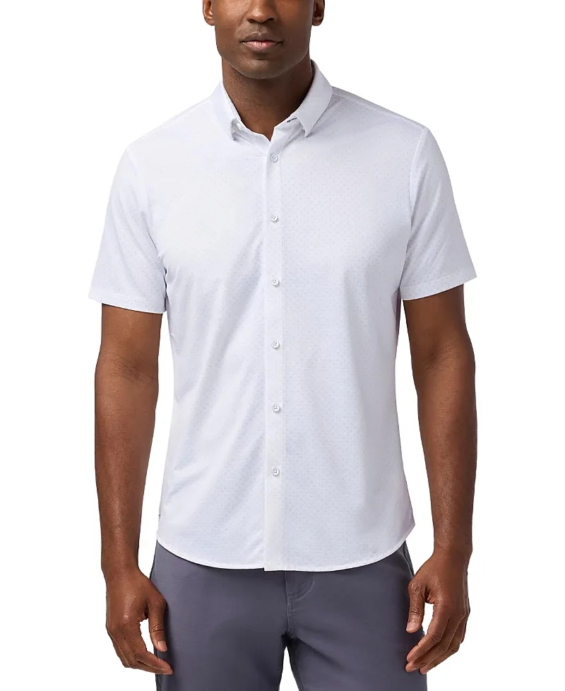 Halyard Short Sleeve Dress Shirt by Mizzen+main