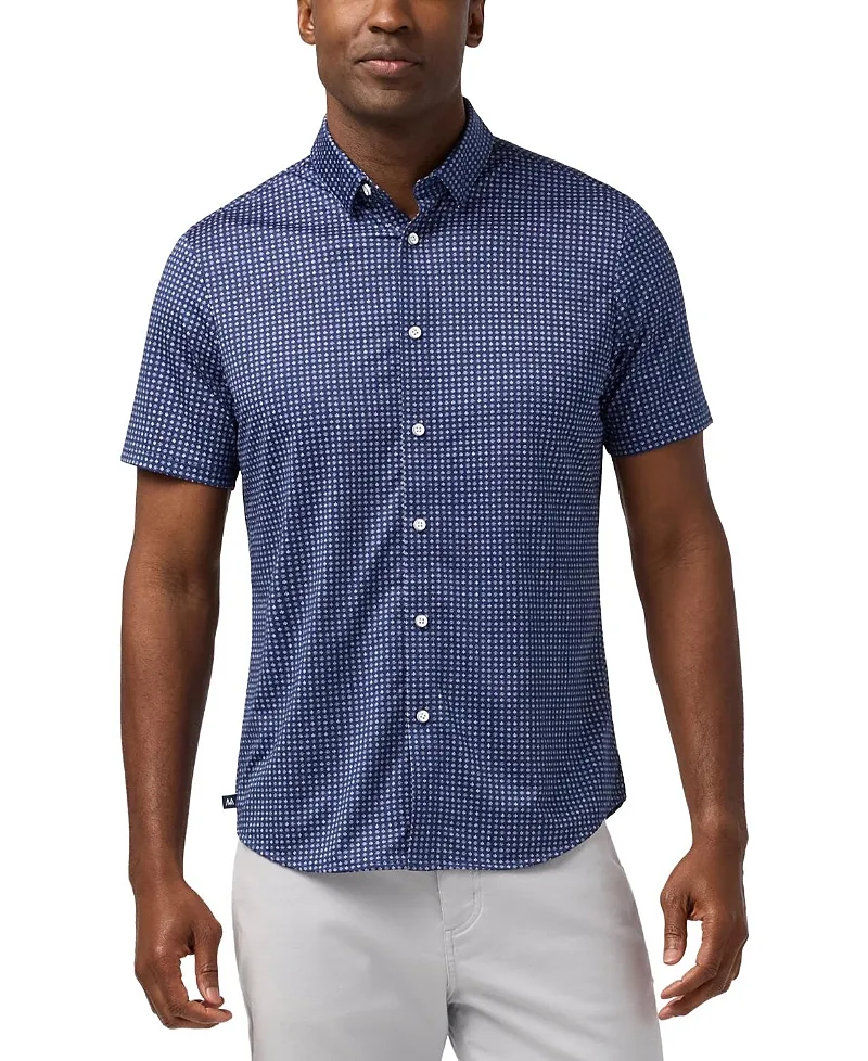 Halyard Short Sleeve Dress Shirt by Mizzen+main