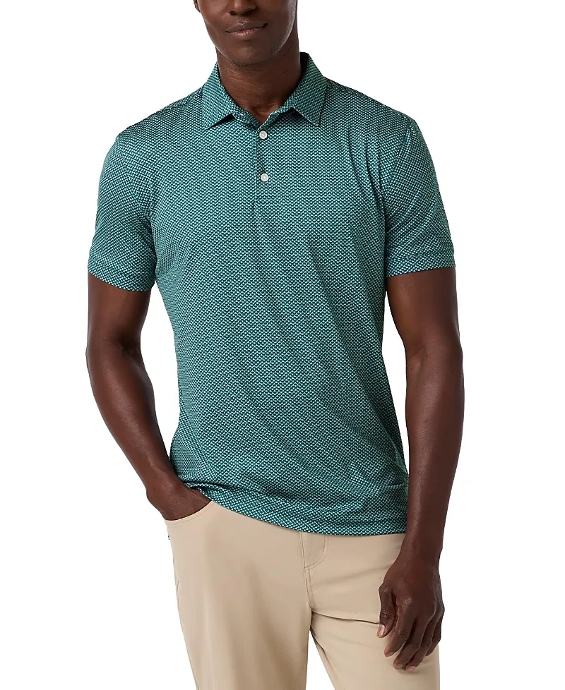 Versa Short Sleeve Polo Trim Fit Shirt by Mizzen+main