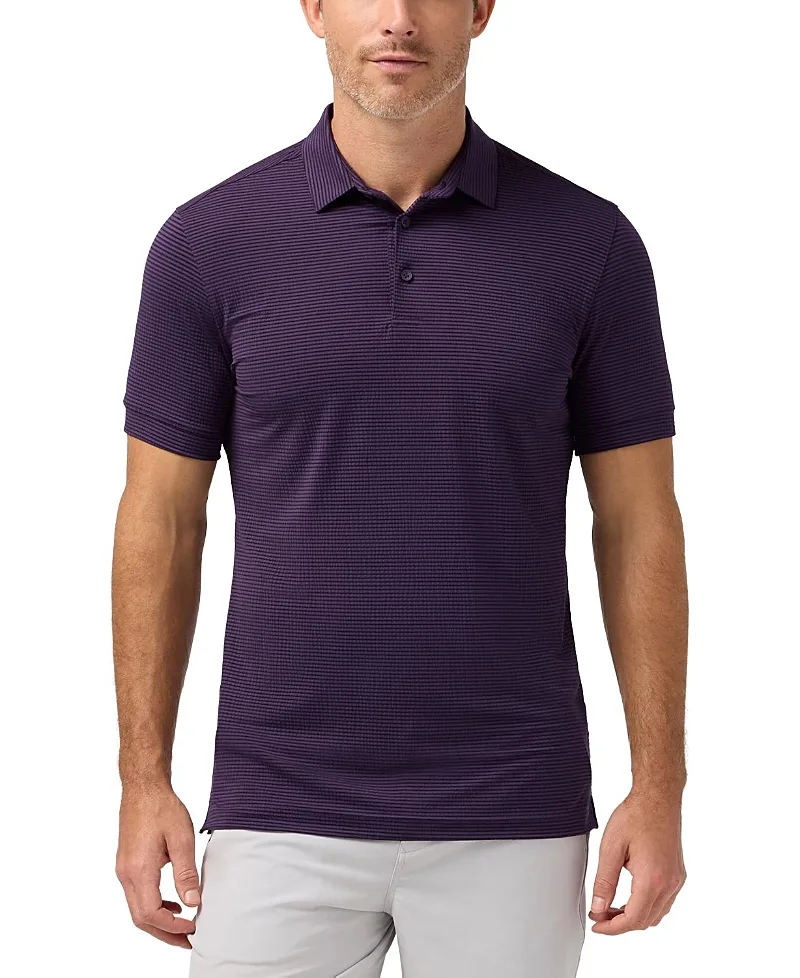 Copa Short Sleeve Trim Fit Polo Shirt by Mizzen+main