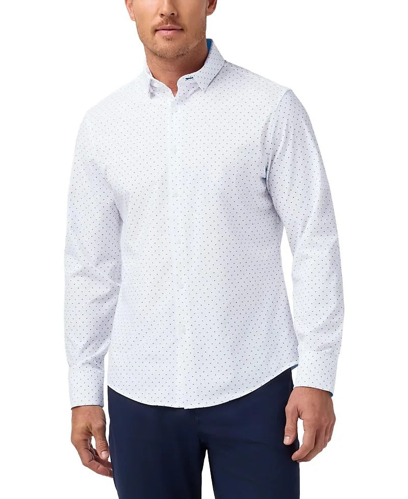 Leeward No Tuck Long Sleeve Dress Shirt by Mizzen+main