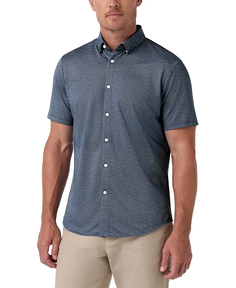 Halyard Short Sleeve Dress Shirt by Mizzen+main