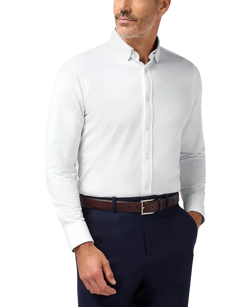 Newport Long Sleeve Dress Trim Fit Shirt by Mizzen+main