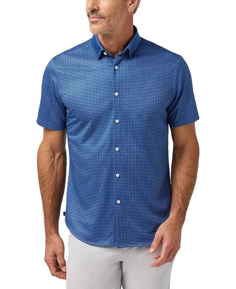 Halyard Short Sleeve Dress Shirt by Mizzen+main