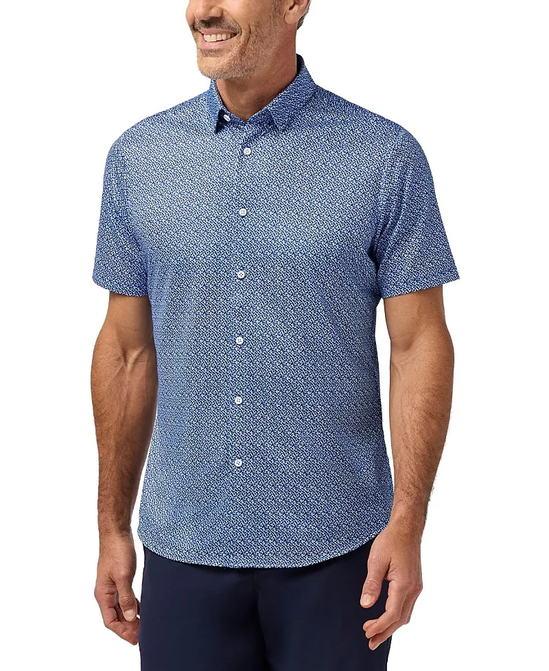 Halyard Short Sleeve Dress Shirt by Mizzen+main